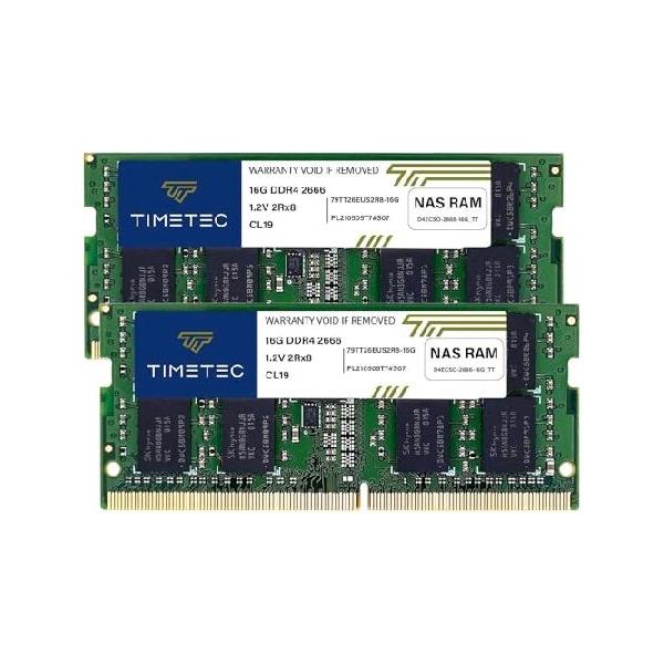 並行輸入品】 Timetec DDR4-2666 32GB KIT(2x16GB) Synology D4ECSO