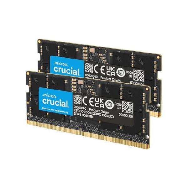 【新品/未使用】Crucial 128GBキット (2x64GB) DDR5 並行輸入品】 Crucial 128GBキット (2X64GB) DDR5 RAM 5600MHz (または