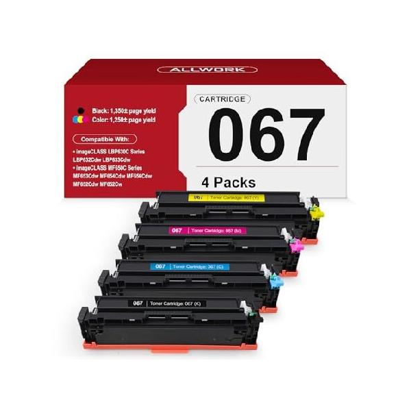 Canon 067 H トナーカートリッジ 4色セット Amazon | [ セット品 ] CANON キャノン 純正品トナー