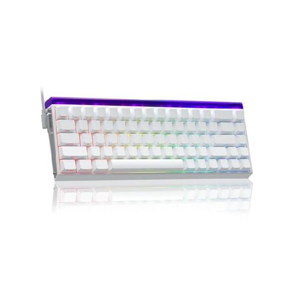 並行輸入品】 AULA HERO 68 HE 60% ゲーミングキーボード 有線 ホール