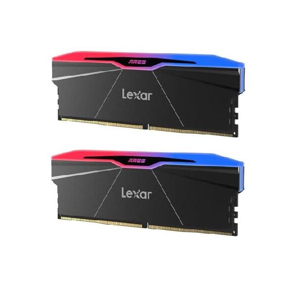 並行輸入品】 Lexar ARES Gen2 RGB DDR5 RAM 64GB キット (2x32GB