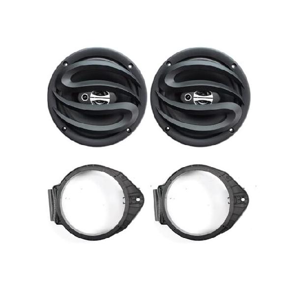 【並行輸入品】 Seventour 6.5インチ 3ウェイ カーオーディオドアスピーカー (ペア) シボレー シルバラード 1500/1500LD(クルーキャブ