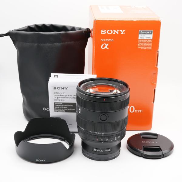 SONY ほぼ新品 ソニー FE 20-70mm F4 G SEL2070G あると嬉しい元箱・取