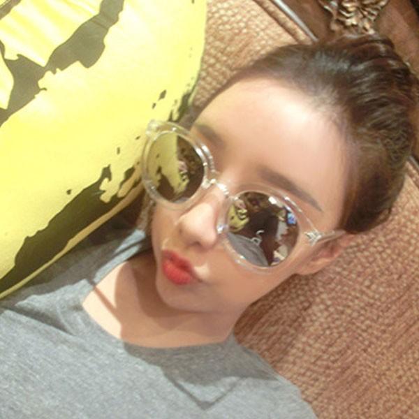 サングラス レディース ミラーレンズ 透明ふち モテ可愛い Buyee Buyee Japanese Proxy Service Buy From Japan Bot Online