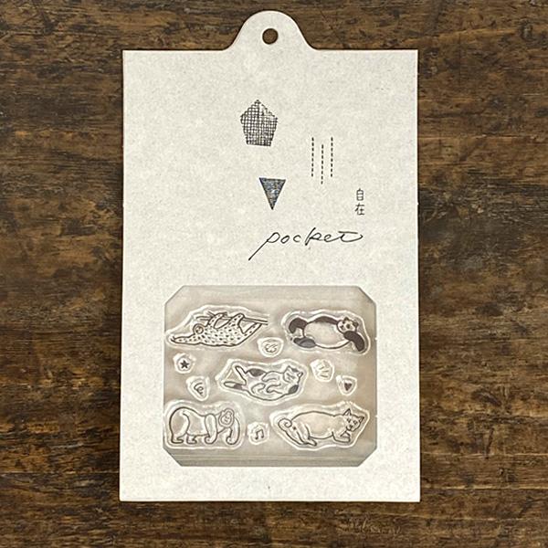 水縞 自在ハンコ ポケット 動物 のんびり アクリルスタンプ クリアスタンプ 猫グッズ はんこ かわいい おしゃれ スケジュールスタンプ 手帳 雑貨 判子 可愛い Stationery1448l オリーブアベニュー 通販 Yahoo ショッピング