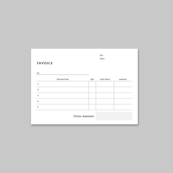 Knoopworks クノープワークス Invoice 英 単票 請求書 納品書 英語 おしゃれ デザイン Stationery1534 オリーブアベニュー 通販 Yahoo ショッピング