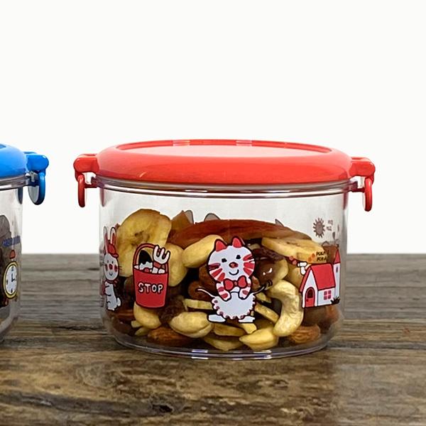 シモジマ シンシア キャニスター 520ml レトロ グッズ ストップペイル