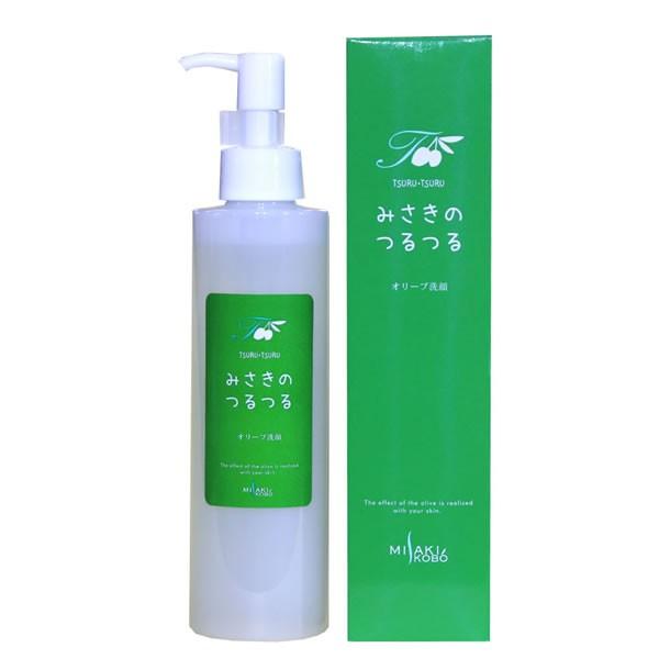 岬工房 みさきのつるつる オリーブ洗顔（液体石鹸） 200ml 洗顔