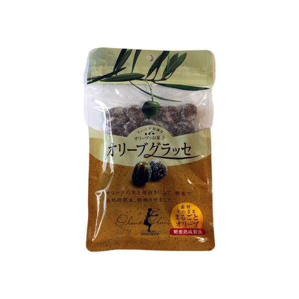 オリーブの実を種ぬきにして、糖蜜で長時間熟成、乾燥させました。果肉にはオリーブオイルの成分も含まれています。独特の甘さと香りがミックスされた、東洋オリーブうまれのドライフルーツです。コーヒー・紅茶などのお茶うけに。洋酒やワインとの相性も抜群...