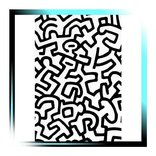 貼ってはがせるパターン壁紙 キース へリング Keith Haring Pat B00r737t16kk00 Jardin Plus 通販 Yahoo ショッピング