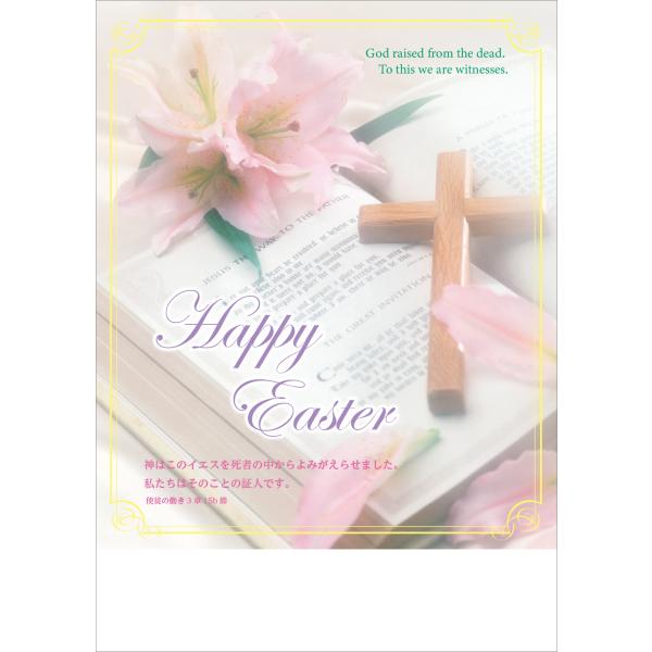 使徒3:15（新改訳）の聖句入り■サイズ／A4判（※写真は二つ折りにしたときのものです。）■材質／紙■日本製※リソグラフ等簡易印刷機対応