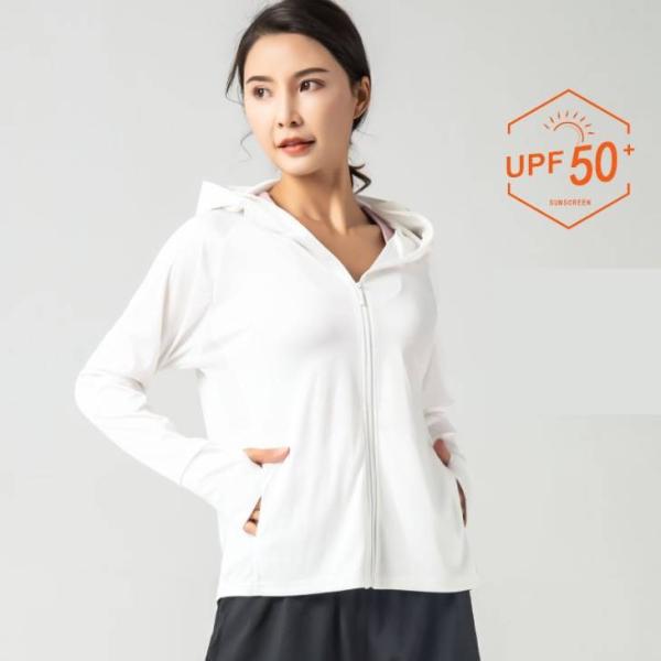 ラッシュガード Upf50 レディース Uvカット パーカー 日焼け対策 紫外線対策 体型カバー ロング丈 長袖 Uvガードラッシュガードパーカー おしゃれ かわいい Buyee 日本代购平台 产品购物网站大全 Buyee一站式代购 Bot Online