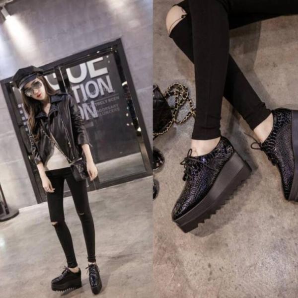 プラットフォームシューズ レディース ローファー オックスフォードシューズ レースアップ エナメル 厚底 ウェッジ おじ靴 シューズ 靴 かわいい プチプラ レ Buyee Buyee Japanese Proxy Service Buy From Japan Bot Online