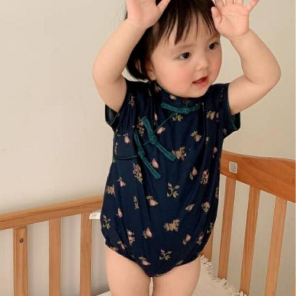 ベビー服 チャイナ服 ベビー ロンパース 夏 半袖 赤ちゃん 出産祝い 女の子 ギフト 赤ちゃん服 子ども服 子供服 プレゼント 乳幼児 カバーオール Buyee Buyee Japanese Proxy Service Buy From Japan Bot Online