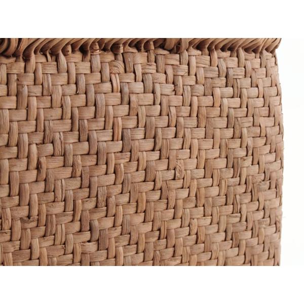 純国産 山形県大井沢 山葡萄かごバッグ 網代編み 横長 中 友之さん作 Prettyfunnyballoons Com