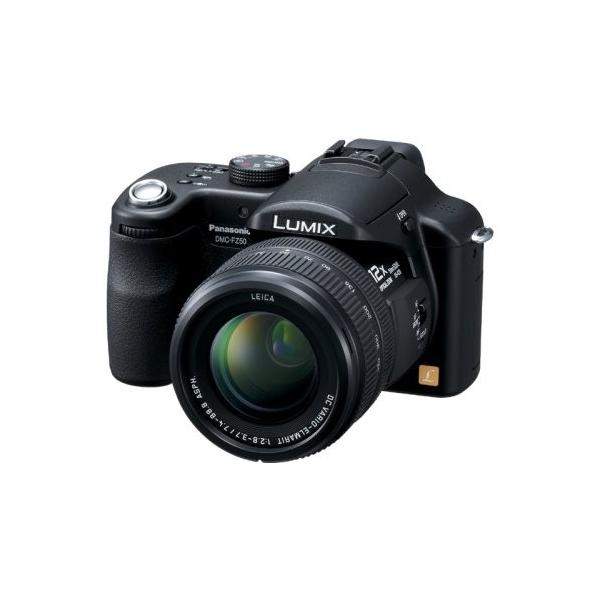 パナソニック デジタルカメラ LUMIX FZ50 ブラック DMC-FZ50-K