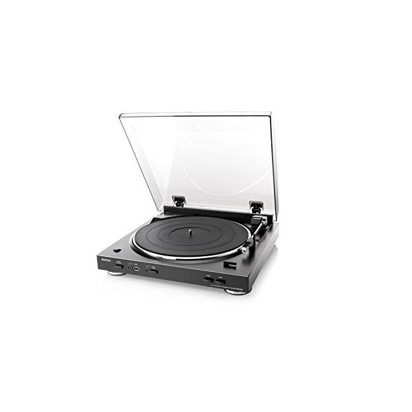 DENON アナログレコードプレーヤー USB録音機能/フルオート