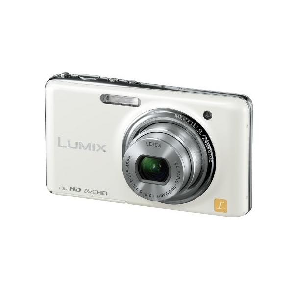 パナソニック デジタルカメラ LUMIX FX77 リリーホワイト DMC-FX77-W