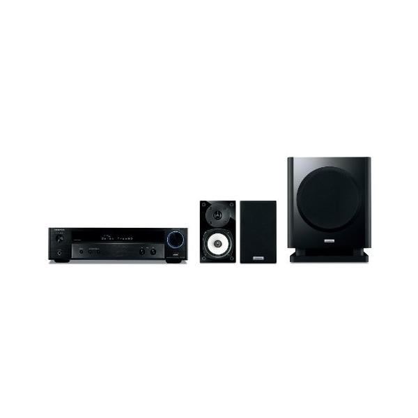 ONKYO オンキョー　2.1chシネマパッケージ BASE-V50(B) ONKYO シネマパッケージ 2.1ch ハイレゾ音源対応 ブラック BASE