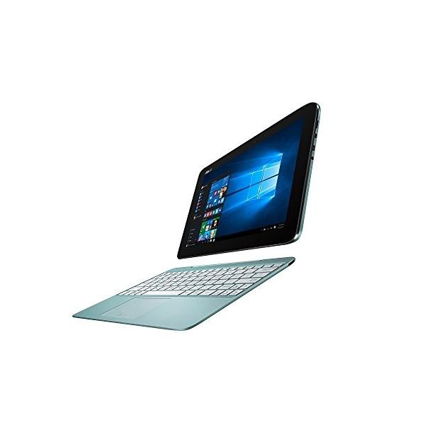 ASUS 2in1 タブレット ノートパソコン TransBook T100HA-BLUE Wind...