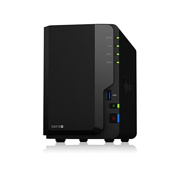 NASキット Synology DiskStation DS218+ [2ベイ / デュアルコアCPU搭載