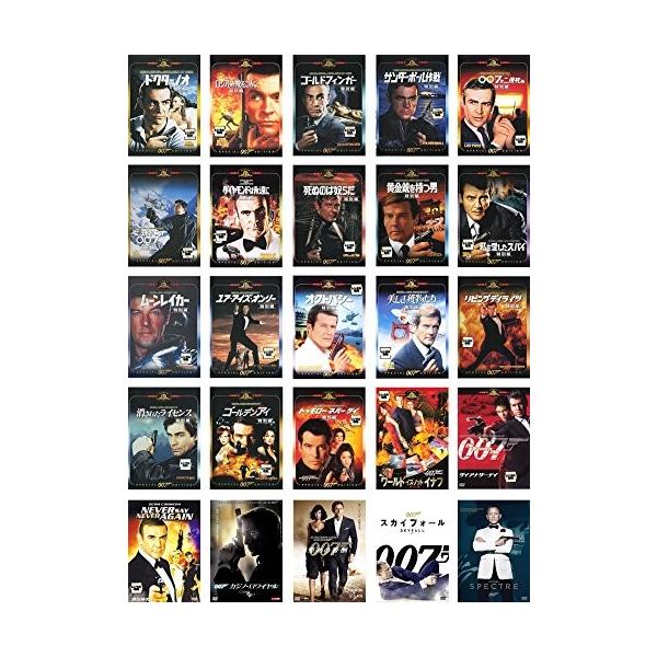 全巻セット【中古】DVD▼007 シリーズ(25枚セット) レンタル落ち 007 シリーズ [レンタル落ち] 全25巻セット [マーケットプレイス