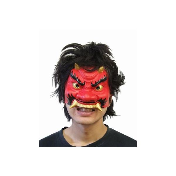 節分 赤鬼 かぶりもの 鬼 お面 被り物 半面 マスク 衣装 コスプレ コスチューム ゴム 豆まき Buyee 日本代购平台 产品购物网站大全 Buyee一站式代购 Bot Online