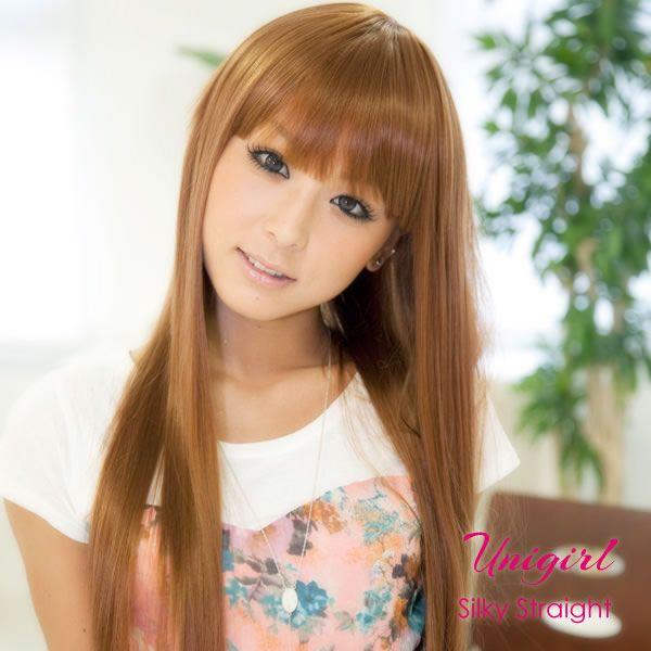 耐熱 ギャル ウィッグ ぱっつん前髪 ロングストレート シルキーストレート アプリコットブラウン フルウィッグ Buyee Buyee 提供一站式最全面最專業現地yahoo Japan拍賣代bid代拍代購服務 Bot Online
