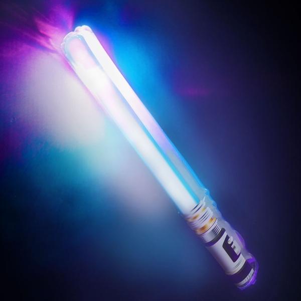 衝撃で光る！【商品名】ライトエアービームソード【12個セット】【商品サイズ】約H455×W55×D45mm【色】6種アソート。色・柄の指定は出来ません。【注意事項】こちらの商品は業務用商材の為、不良品が出たとしても返品・交換・返金は一切出来...