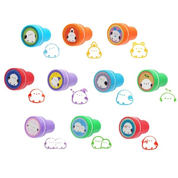 シマエナガちゃんミニスタンプ 60個セット スタンプ 印鑑 ハンコ 景品