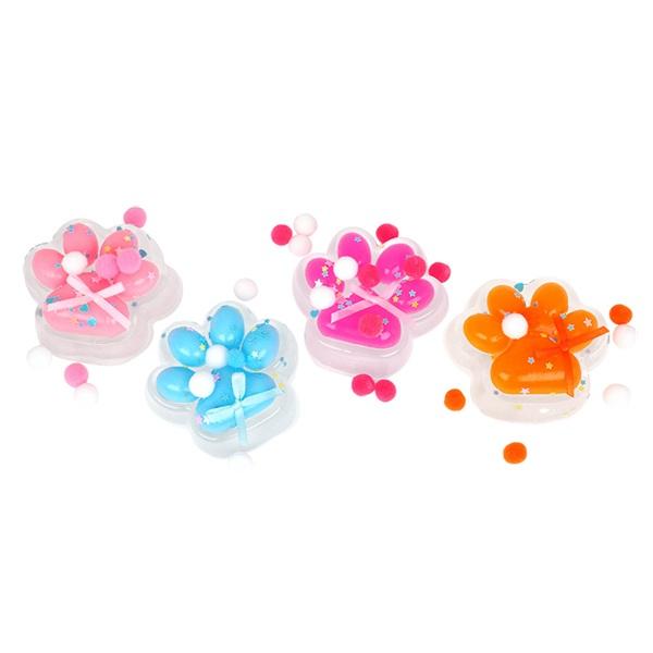 ぷにぷに肉球スクイーズ中 16個セット 景品 子供 縁日 お祭り 夏祭り