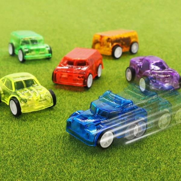ミニクリアバラエティプルバックカー 50個セット 景品 子供 子供会 車