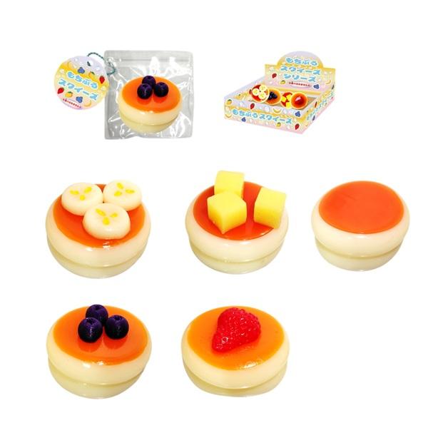 もちぷるスクイーズ スフレケーキ 12個セット 景品 縁日 お祭り 夏祭り