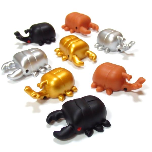 ぷかぷかカブトムシ＆クワガタ 50個セット スーパーボール
