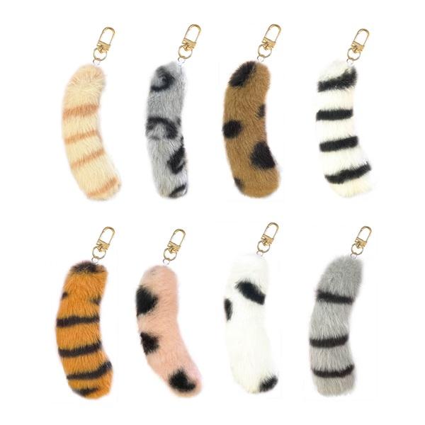 【商品名】もふもふしっぽキーホルダー【16個】【商品サイズ】全長約H155mm(ナスカン込み)【色】8種アソート。写真を参考にして下さい。色・柄指定不可。【注意事項】こちらの商品は業務用商材の為、不良品が出たとしても返品・交換・返金は一切出...