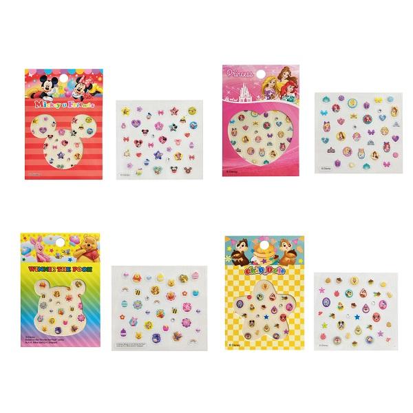 【商品名】ディズニーネイルシール【24個セット】【商品サイズ】H105×W72mm【色】4種アソート。色・柄の指定は出来ません。【注意事項】こちらの商品は業務用商材の為、不良品が出たとしても返品・交換・返金は一切出来ません。