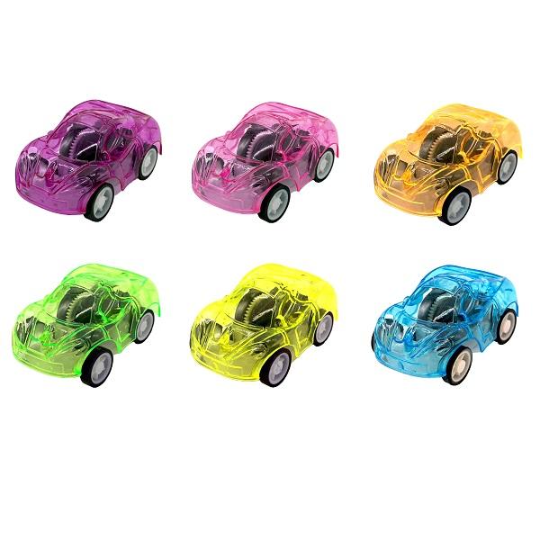 miniクリアスポーツプルバックカー 50個セット 景品 子供 子供会 車 
