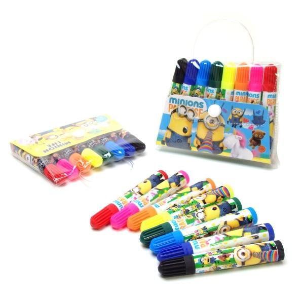 ミニオンズマーカーペン8色セット 12セット入 景品 子供 子ども会 縁日 お祭り 夏祭り ランチ景品 お子様ランチ おもちゃ 玩具 景品玩具 Tp6655 お祭りバンク 通販 Yahoo ショッピング