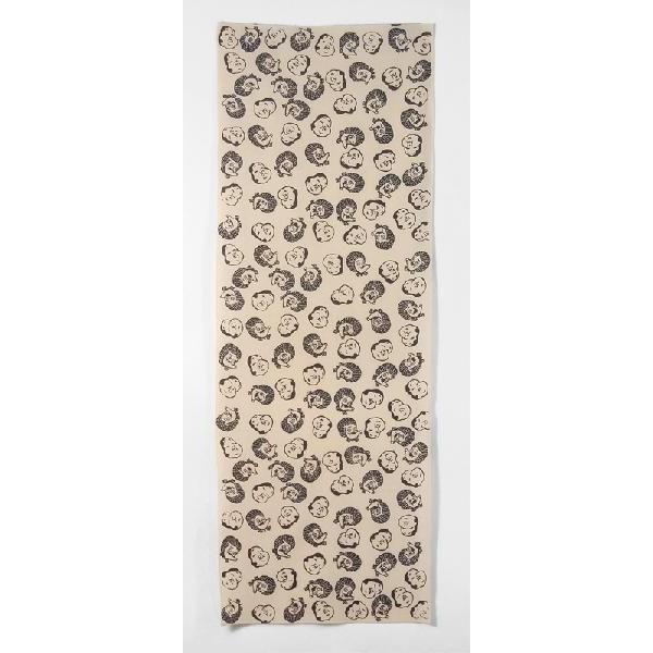 手ぬぐい 源氏 おかめ ひょっとこ ベージュ地 柄こげ茶 注染染め Buyee Buyee Japanese Proxy Service Buy From Japan Bot Online