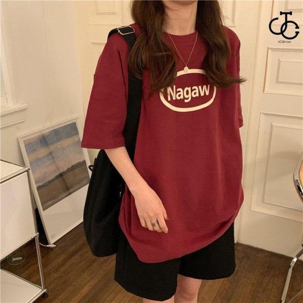 Tシャツ レディース 半袖 夏 ゆるい トップス 韓国ファッション Tシャツ レディース 半袖 夏 ゆるい トップス 韓国ファッション