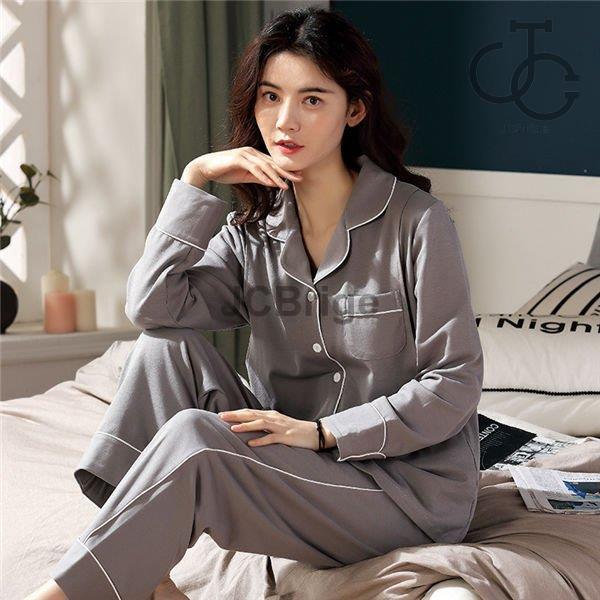 マタニティ パジャマ レディース 上下セット 授乳口付き 前開き マタニティパジャマ 秋 綿100 可愛い ルームウェア 長袖 春 夏 Hl18 Op1403 Jcbrigeストア 通販 Yahoo ショッピング