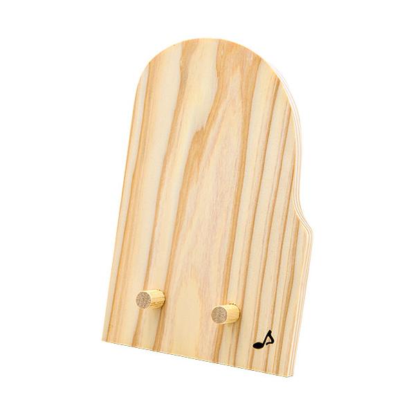 銘木のスマホスタンド（ピアノ型）智頭杉【バイオリン職人の手作り