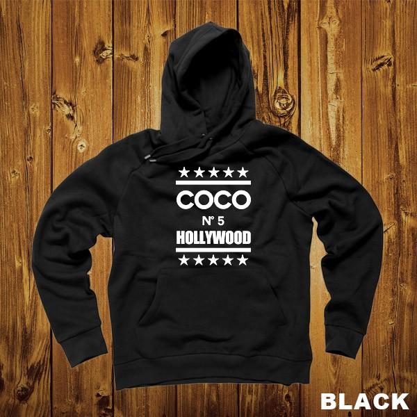 5star Coco Hollywood パーカー パーカ スウェット ココ ブランド パロディ ファッション 秋 冬 人気 ユニセックス メンズ レディース Omg 231 Shop Omg 通販 Yahoo ショッピング
