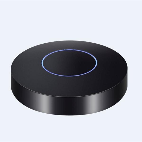 WiFi 丸形ドングルレシーバー 車載・家庭用 HDMI RCA Miracast Airplay 【当店オリジナル日本語ガイド付き】