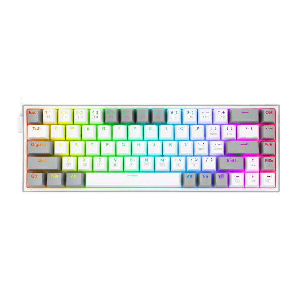 REDRAGON K631WG-RGB 英語配列 赤軸メカニカルキーボード 英語箱版 ゲーミング テンキーレス メカニカル