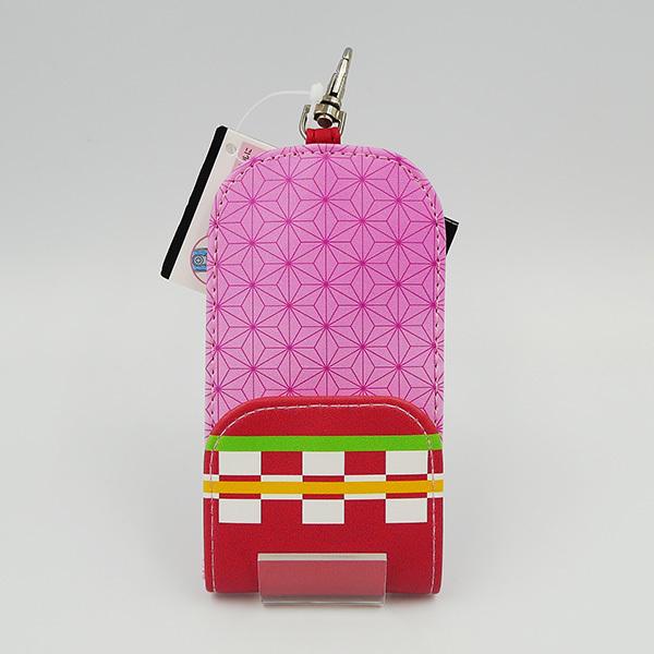 鬼滅の刃　竈門禰豆子　キーケース　マルチケース 鬼滅の刃 キーケース 竈門禰豆子 リール付き ランドセル 鍵 カギ 収納