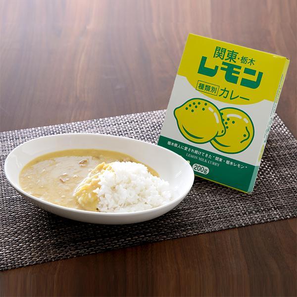 関東栃木レモンカレー 200g 栃木限定 レモン牛乳 ご当地カレー