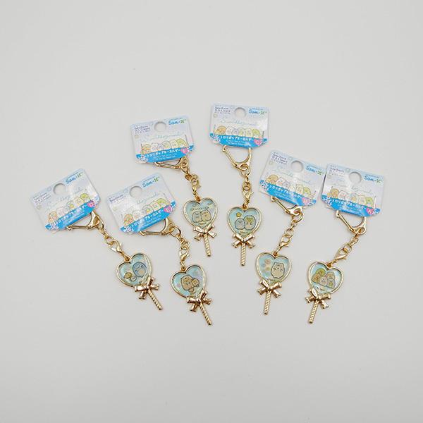 すみっコぐらし うみっコぐらし ハート ロリポップキーホルダー すみっ