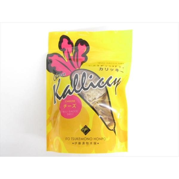 いぶりがっこをうすくスライス乾燥させました。いぶりがっこと相性の良いチーズがひとつになった深い味わいの新感覚の漬物です。名称/たくあん漬け原材料名/大根（国産）、漬け原材料名（砂糖、食塩、米糠）、ナチュラルチーズ、乳糖、乳たんぱく、植物油脂...