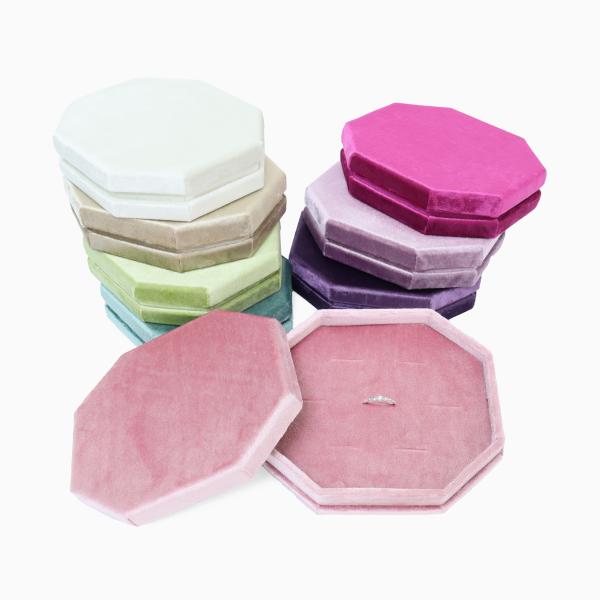 《素材》◇表地　レーヨンパイル100％　中　MDF《サイズ》◇外寸　サイズW 155mm D 130mm H 40mm内寸　W 140mm D 115mm　H13ｍｍ《カラー》◇エレガントグリーン、ディープピンク、パープル、ホワイト　ピスタ...